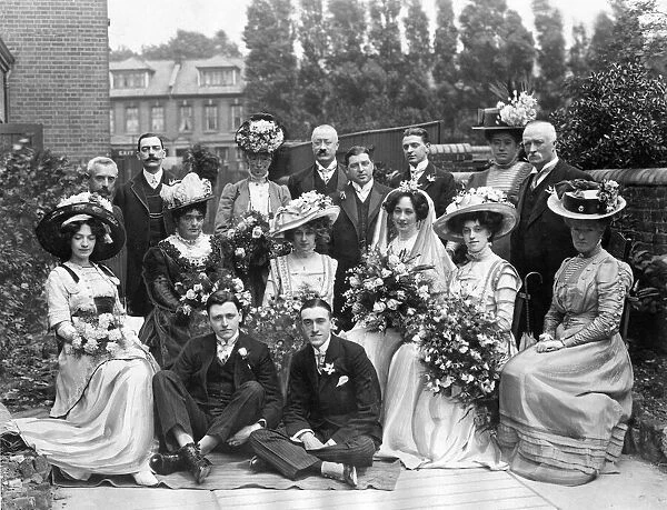 An Edwardian family wedding, circa 1902