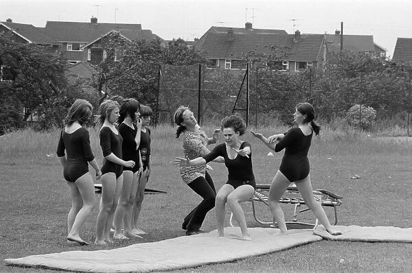 Egglescliffe Comprehensive School Garden Party, Stockton. 1972