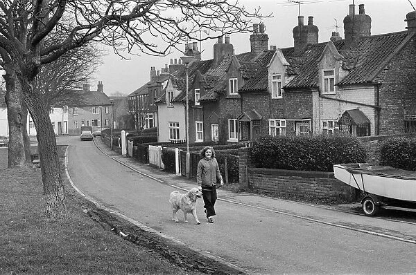 Egglescliffe Village, County Durham. 1972