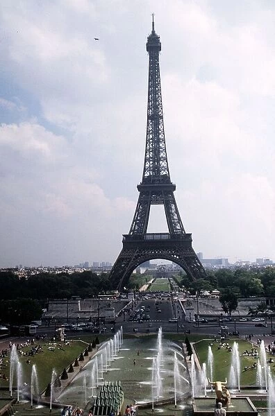 Eiffel Tower built for the Paris Exhibition of 1889