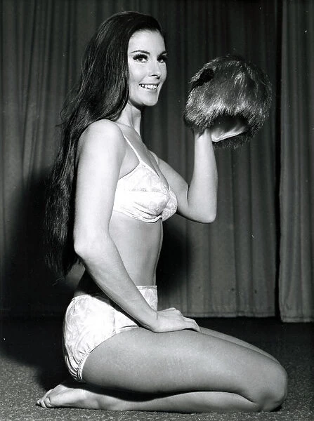 Eileen Noble, with 30 inches tresses, has the longest hair in the modelling business
