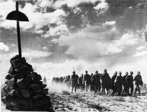 El Alamein - 1st November 1942 World War Two. The Second Battle of El