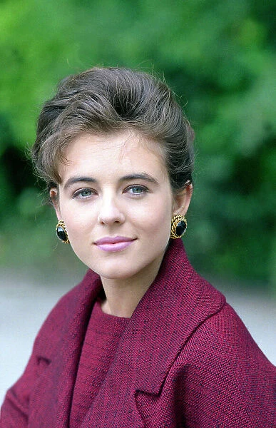 Elizabeth Hurley actress and model June 1989