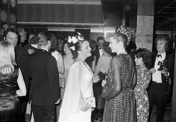 Elizabeth Taylor 40th Birthday Party, held at the International Hotel, Budapest, Hungary