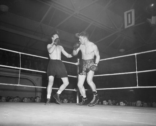 Ellman Staff Photographer Boxing from Leicester Jack Baker v Rocco King
