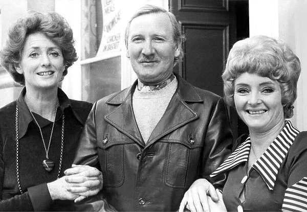 Elspet Gray, Leslie Phillips and Anna Dawson who are appearing at the Theatre Royal