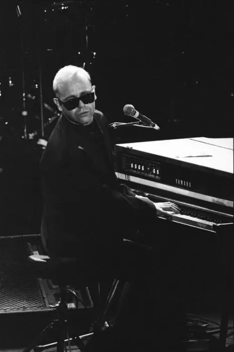 Framed Print : Elton John performing at the Stand by Me: AIDS Day Benefit concert at Wembley Arena Framed Print : Elton John performing at the Stand by Me: AIDS Day Benefit concert at Wembley Arena