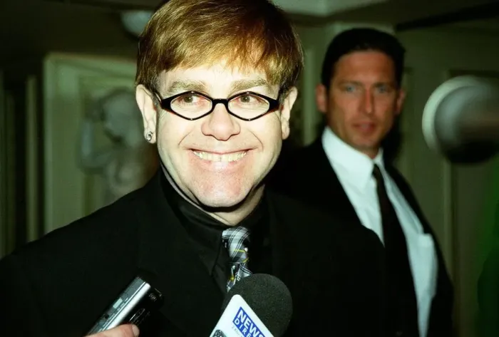 Framed Print : Elton John Singer June 98 At the Ivor Novello Awards 1998 at the Grosvenor House Framed Print : Elton John Singer June 98 At the Ivor Novello Awards 1998 at the Grosvenor House