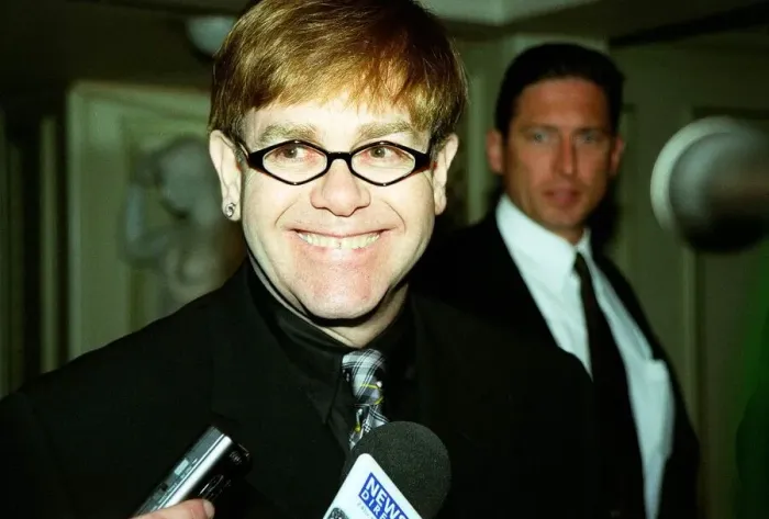 Framed Print : Elton John Singer June 98 At the Ivor Novello Awards 1998 at the Grosvenor House Framed Print : Elton John Singer June 98 At the Ivor Novello Awards 1998 at the Grosvenor House