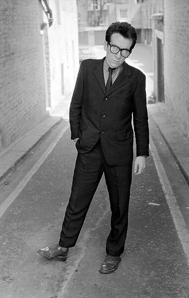 Elvis Costello, the newest sensation on the music scene