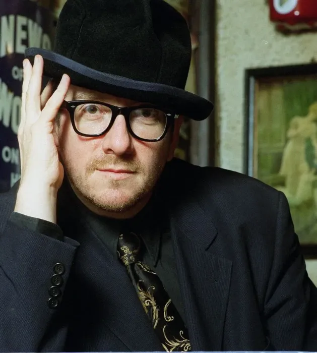 Framed Print : Elvis Costello singer in his local pub The Johnny Fox near Dublin in the Irish Republic Framed Print : Elvis Costello singer in his local pub The Johnny Fox near Dublin in the Irish Republic
