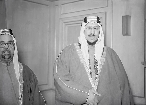 Emir Saud Crown Prince of Saudi Arabia February 1947 006724  /  1
