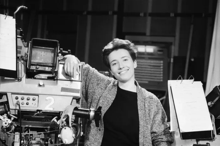 Framed Print : Emma Thompson, pictured in 1988 in Manchester. Dame Emma Thompson is a Framed Print : Emma Thompson, pictured in 1988 in Manchester. Dame Emma Thompson is a
