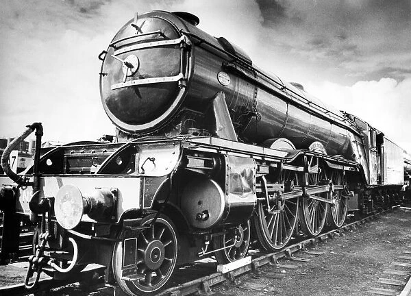 Engine No. 4472 The Flying Scotsman at sidings in Shildon on 22nd August 1975