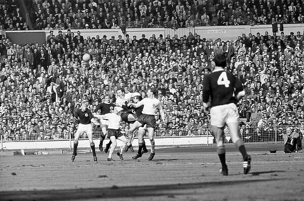 England 2-2 Scotland, 1965 British Home Championship, Wembley Stadium, London