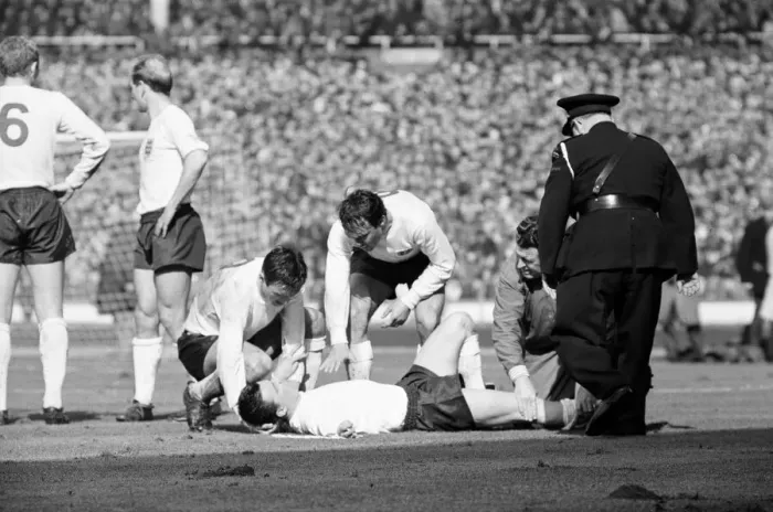 Framed Print : England 2-2 Scotland, 1965 British Home Championship, Wembley Stadium, London Framed Print : England 2-2 Scotland, 1965 British Home Championship, Wembley Stadium, London