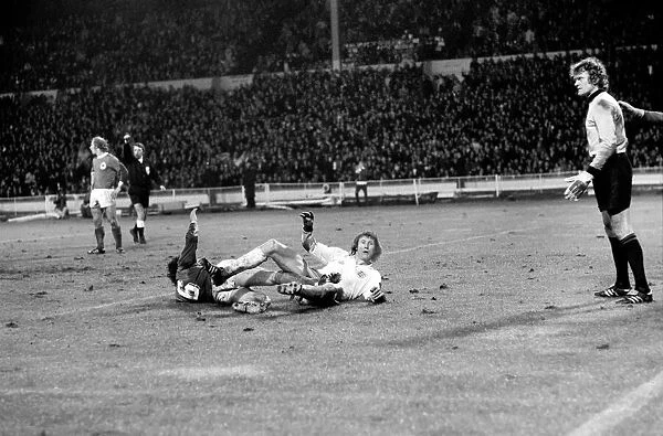 England (2) v. West Germany (0). March 1975 75-01404-092