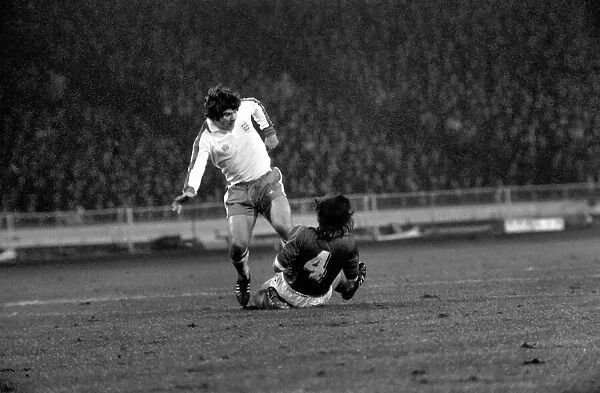England (2) v. West Germany (0). March 1975 75-01404-074