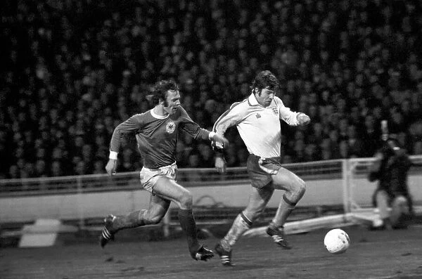 England (2) v. West Germany (0). March 1975 75-01404-054