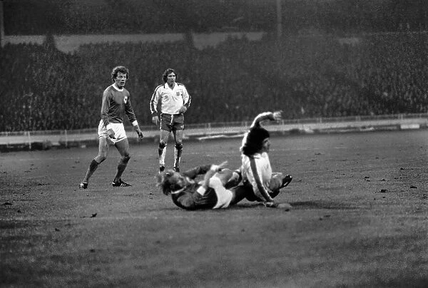 England (2) v. West Germany (0). March 1975 75-01404-048