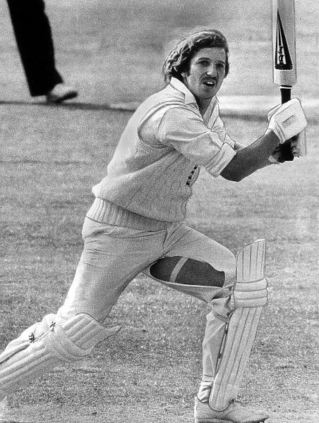 England cricket star Ian Botham became the first man in history to score a century
