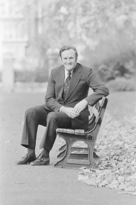 Framed Print : England Football Manager Don Revie seen here taking the air in Kensington Gardens Framed Print : England Football Manager Don Revie seen here taking the air in Kensington Gardens