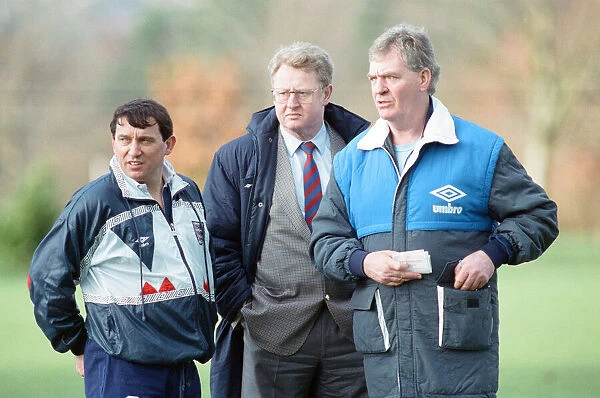 England Football Team, 17th February 1992. Photocall - Graham Taylor England Manager