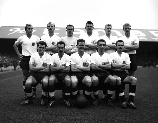 England Football Team - 1959 which include - Brian Clough