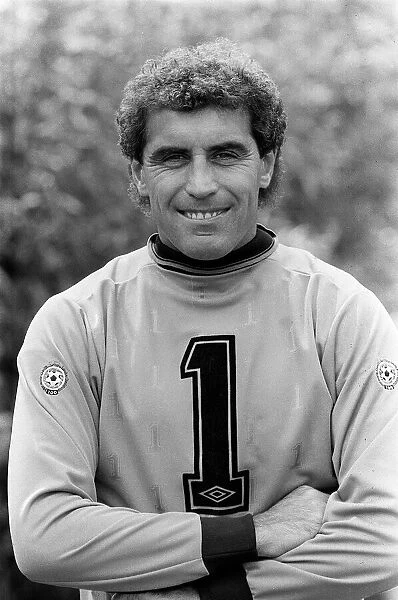 England goalkeeper Peter Shilton August 1987