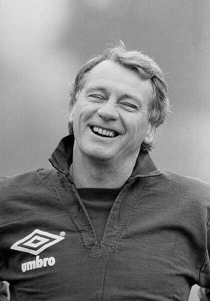 England manager Bobby Robson during an England training session