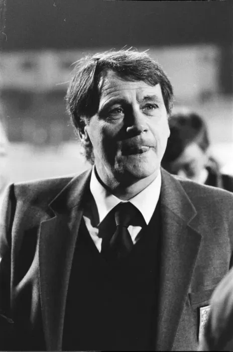 Framed Print : England manager Bobby Robson after his sides 4-0 victory over Luxembourg in