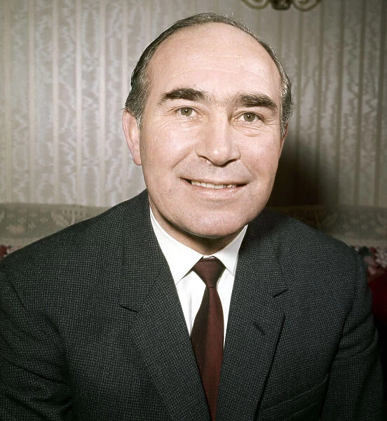 England manager Sir Alf Ramsey at home April 1970