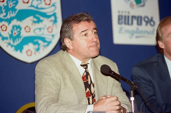 England manager Terry Venables at an England press conference. 3rd October 1994