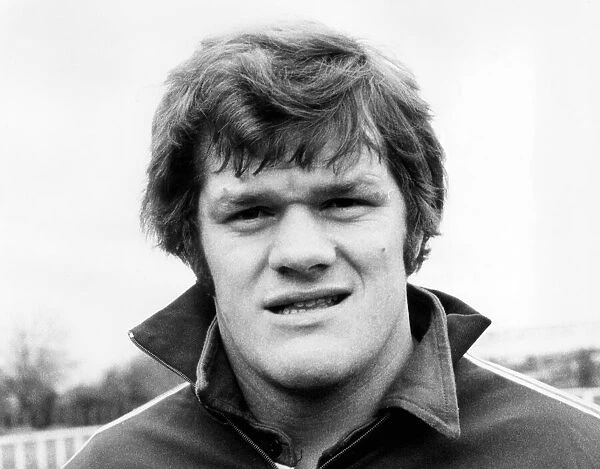 England Rugby Union captain Fran Cotton. 17th February 1977