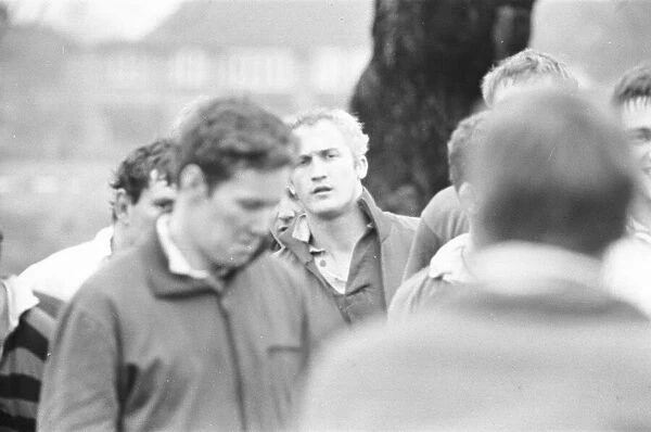 England Rugby Union team training 21st February 1969