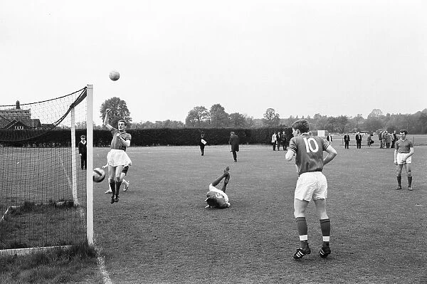 England Squad training at Roehampton for tomorrows match at Wembley against Yugoslavia