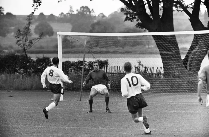 Framed Print : England team training session at London Colney, Hertfordshire Framed Print : England team training session at London Colney, Hertfordshire