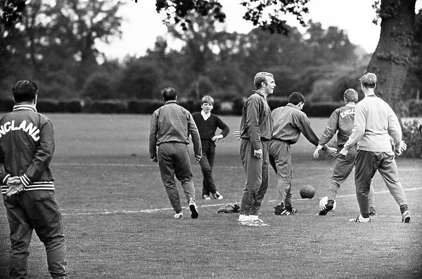 England team training session at London Colney, Hertfordshire