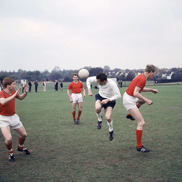 England team training session at Roehampton ahead of their match against Yugoslavia