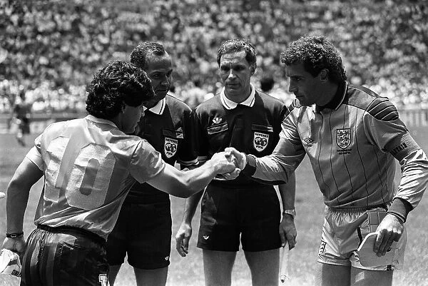 England v Argentina Football World Cup Quarter Final 1986 Diego Maradona