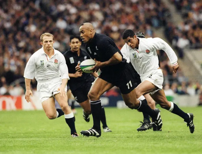 Framed Print : England v New Zealand Rugby Union World Cup October 1999
