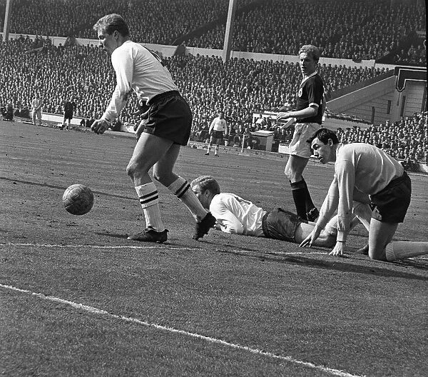 England v Scotland Home International at Wembley Stadium 6th April 1963