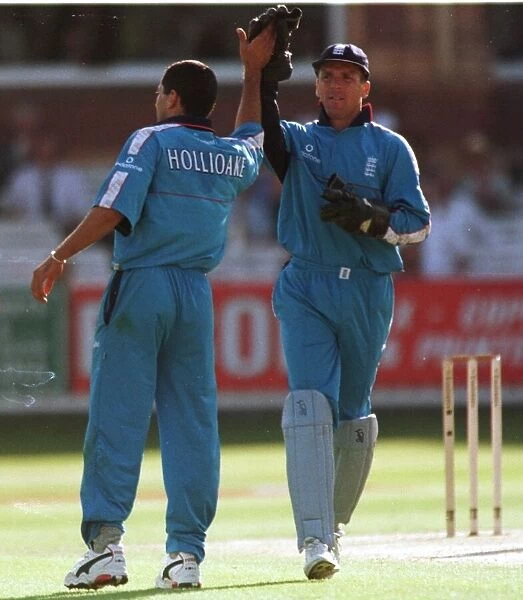 England v Sri Lanka Cricket Match August 1998 Alec Stewart