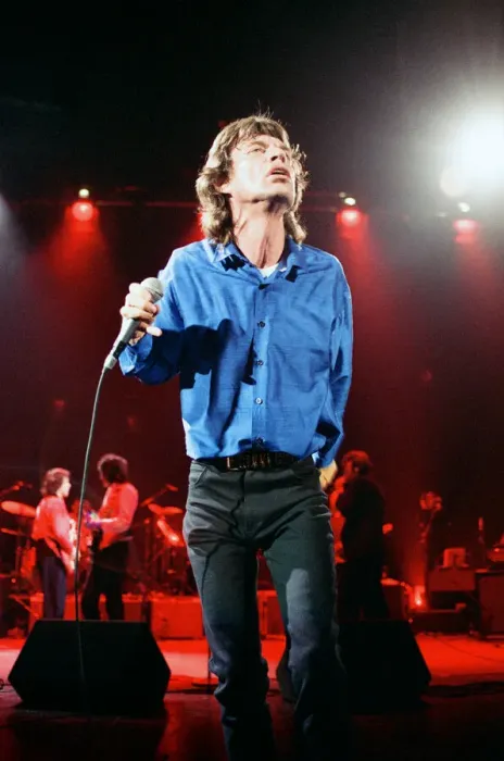 Framed Print : As part of Englands National Music Day, Mick Jagger performs at the Celebration of