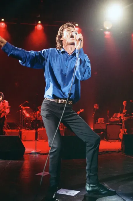 Framed Print : As part of Englands National Music Day, Mick Jagger performs at the Celebration of