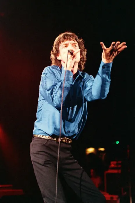 Framed Print : As part of Englands National Music Day, Mick Jagger performs at the Celebration of