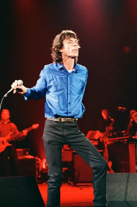 Framed Print : As part of Englands National Music Day, Mick Jagger performs at the Celebration of