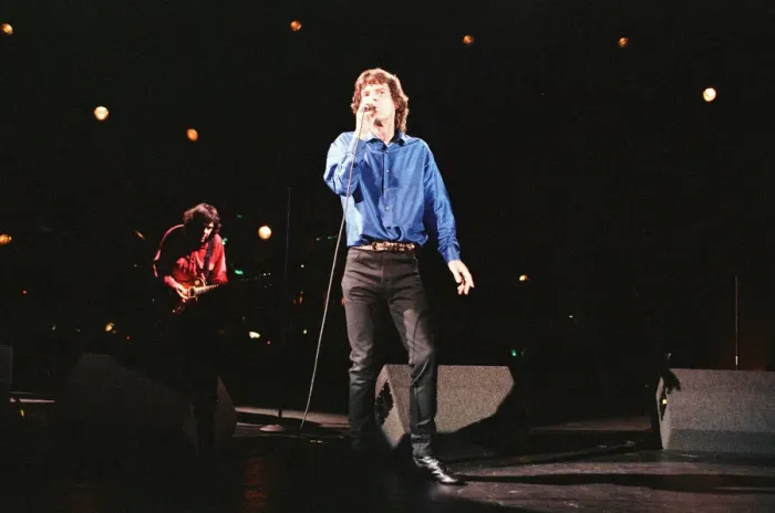 Framed Print : As part of Englands National Music Day, Mick Jagger performs at the Celebration of Framed Print : As part of Englands National Music Day, Mick Jagger performs at the Celebration of