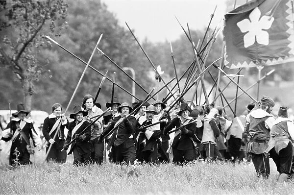 English Civil War, re-enactment, performed by The Sealed Knot, an educational charity