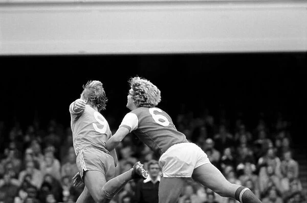 English Division 1. Arsenal 2 v. Stoke 0. September 1980 LF04-25-088